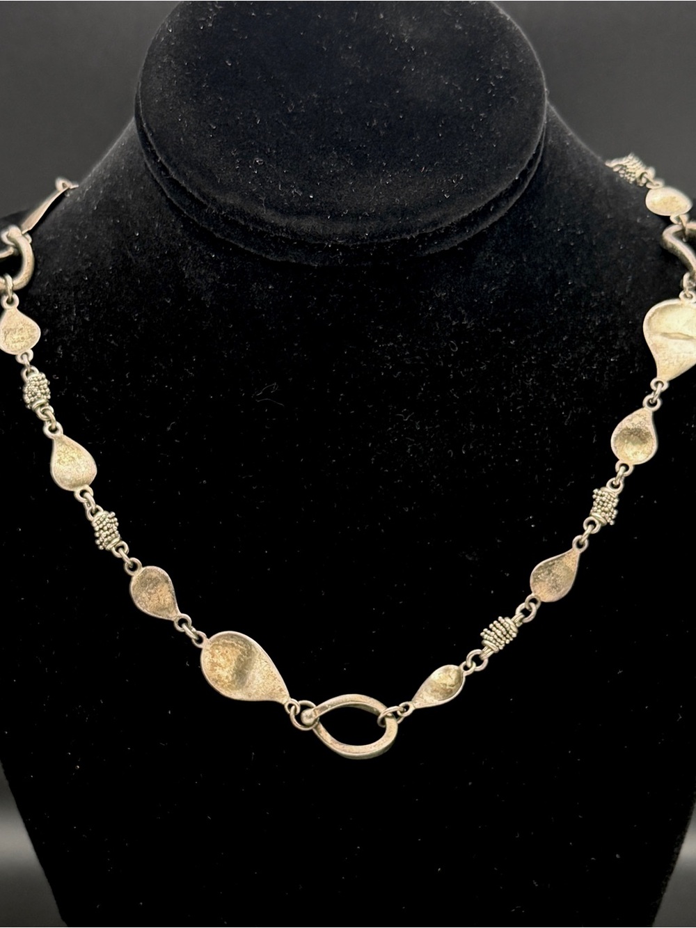 Michael Dawkins - Vintage Sterling Silver Chain Link Necklace - 20"